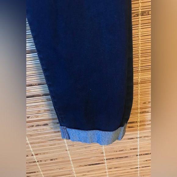 Wax Jean Butt I Love You Cuffed Capri Jeans Junior Size 13 - Picture 3 of 8